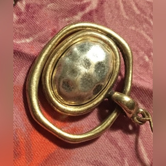 Necklace & Earring Artisan Jewelry SET Gold & Sterling ~ Unique PERFECT GIFT 🎁 - Picture 13 of 16